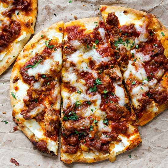 Lasagna Naan Pizzas