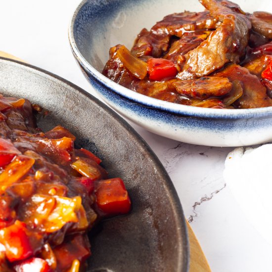 Mongolian Beef Stir Fry