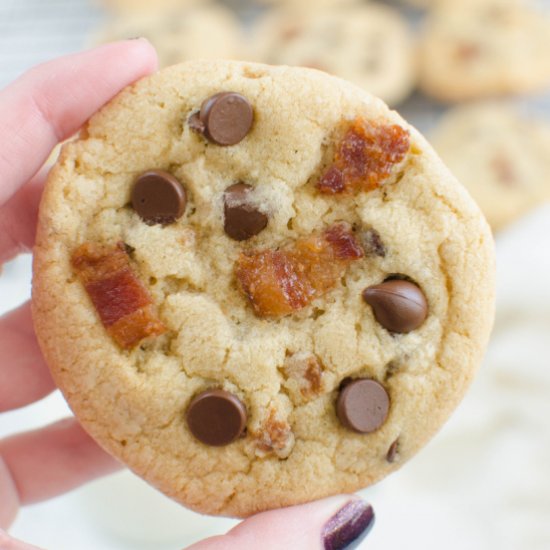 Candied Bacon Chocolate Chip Cookie