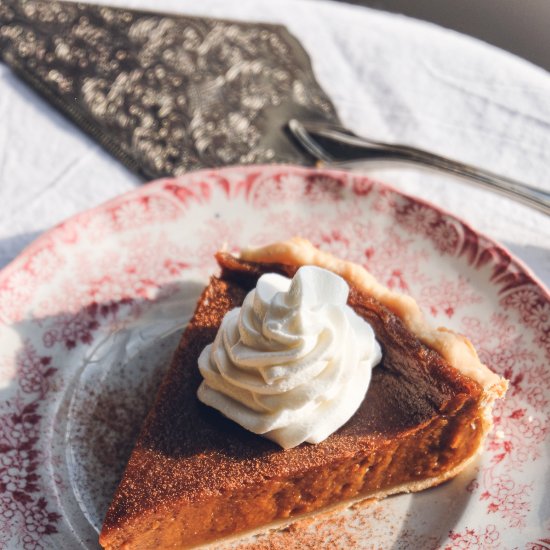 The Best Vegan Pumpkin Pie