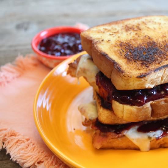 Huckleberry, Bacon Grilled Cheese