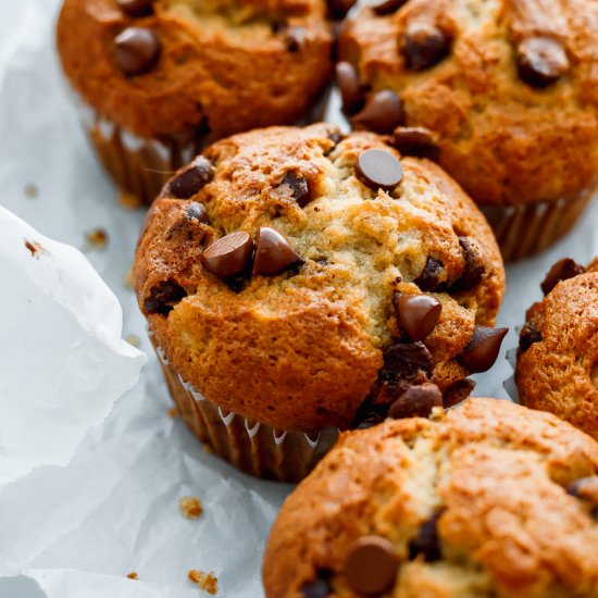 Dairy Free Banana Muffins