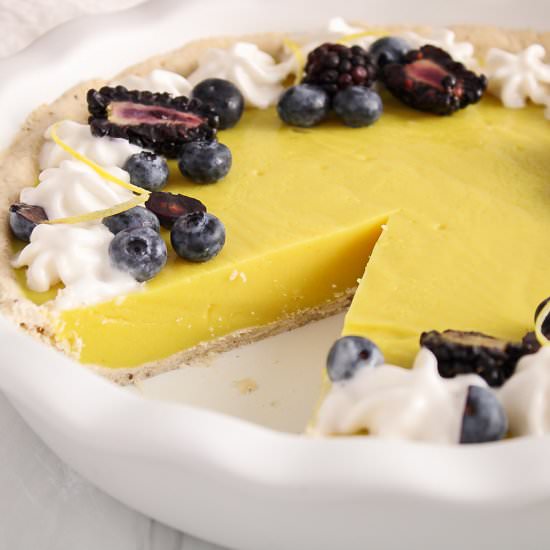 Vegan Lemon Pie