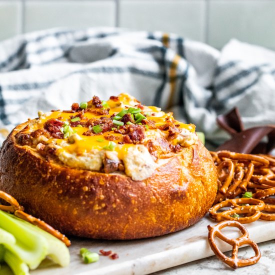 Baked Bacon Cheese Dip