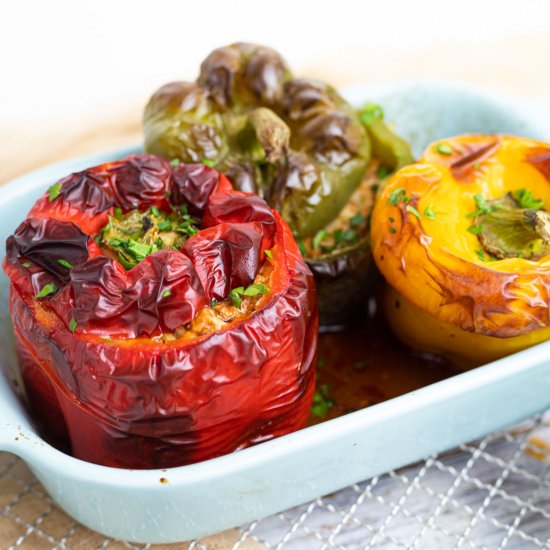 Keto Stuffed Bell Peppers