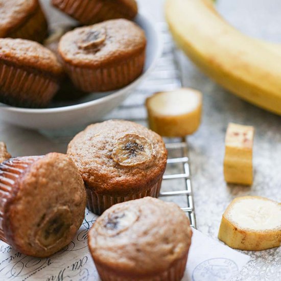 banana muffins recipe