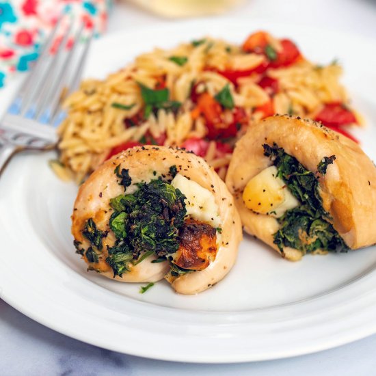 Spinach and Brie Chicken