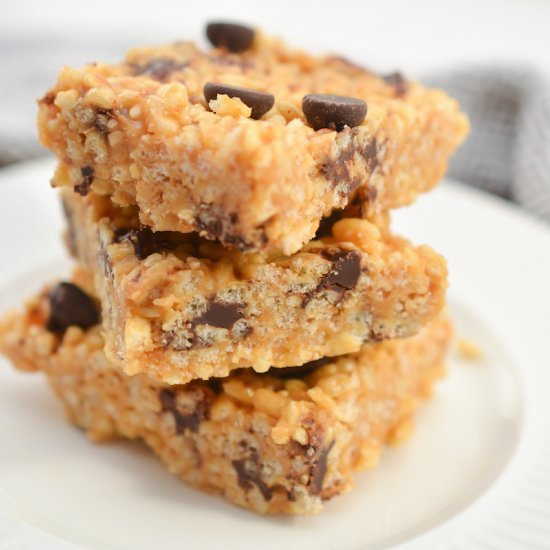 Keto Peanut Butter Krispie Treats