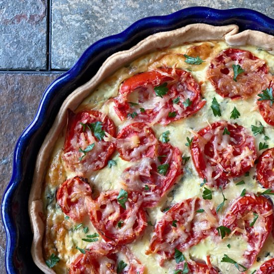 Spinach Ricotta Quiche