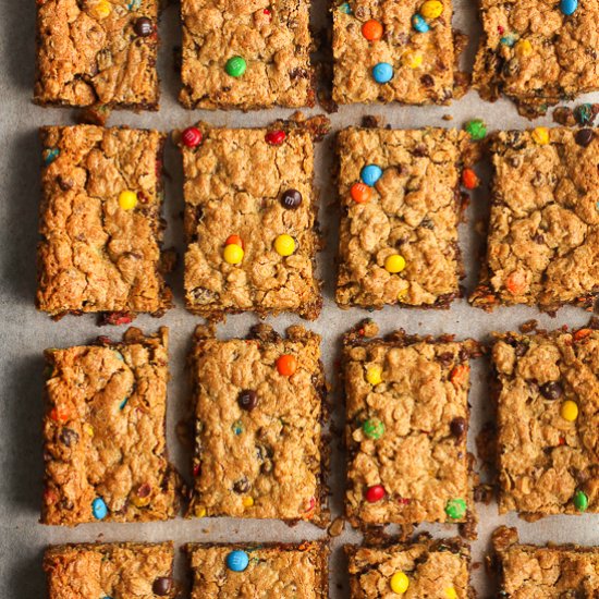 Monster Cookie Bars