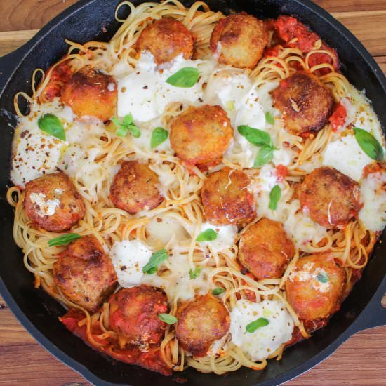 Chicken Parm Meatballs