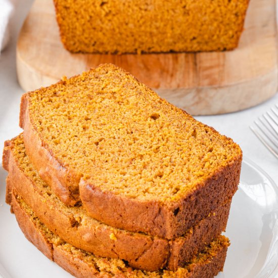 Applesauce Pumpkin Bread