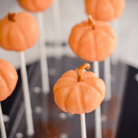 Pumpkin Cake Pops