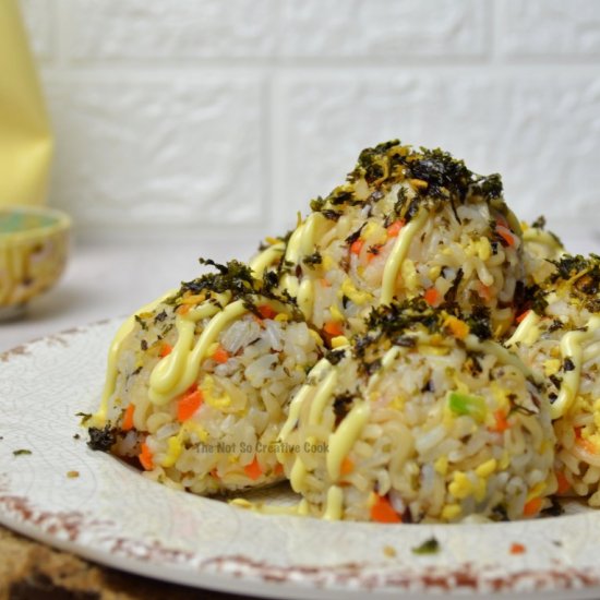 INSTANT PANCIT CANTON RICE BALLS