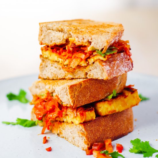 Spicy Tempeh & Peanut Butter