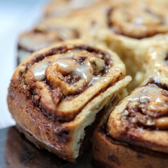 Easy No-Rise Cinnamon Buns