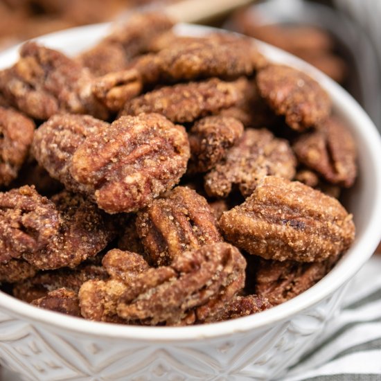 Pumpkin Spice Pecans