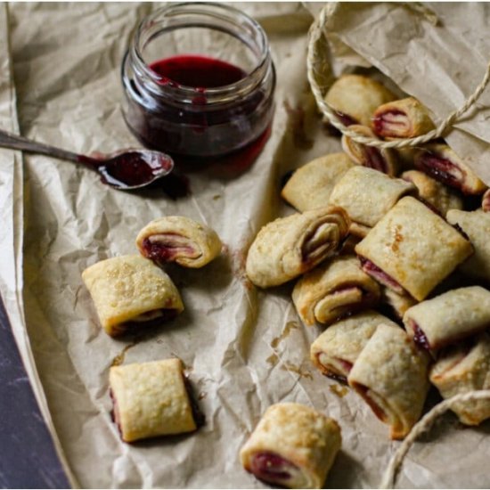 Berry Bourbon Rugelach