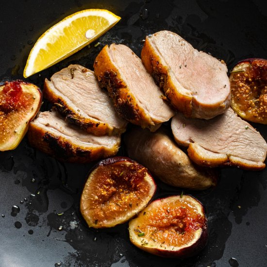 Figs and Seared Duck Breasts