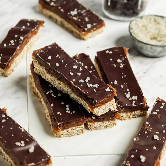 Homemade Twix Bars