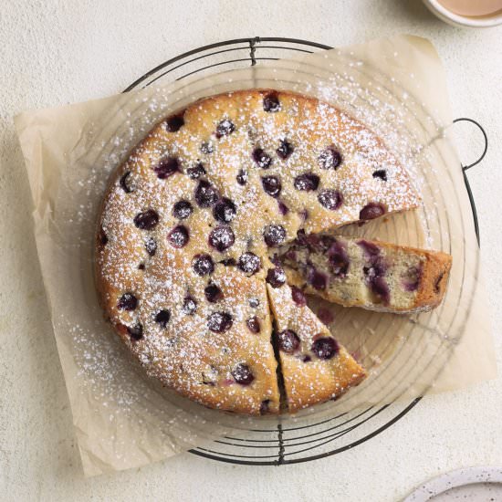 Italian Grape Cake -Torta Bertolina