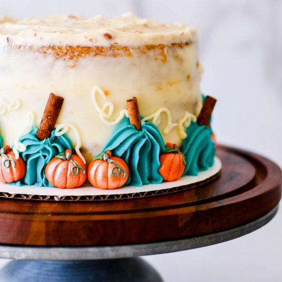 Pumpkin Roll Layer Cake