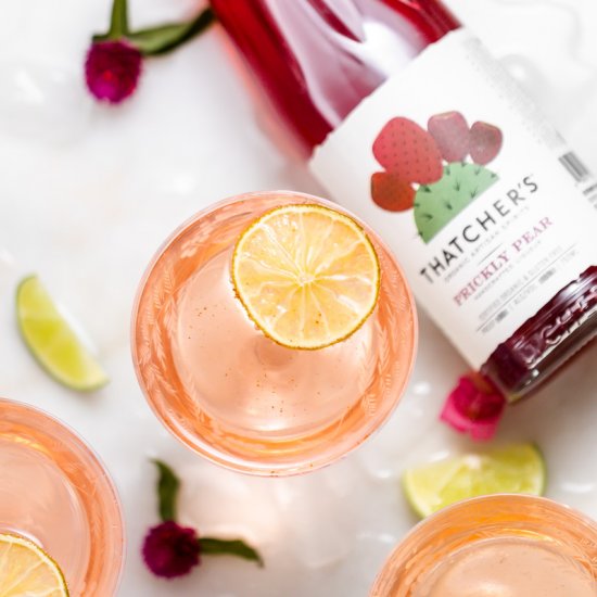 Prickly Pear Royale Cocktail