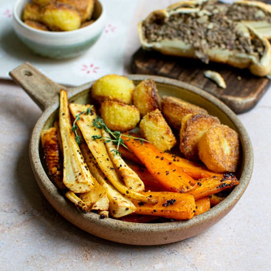 Maple Roasted Carrots & Parsnips