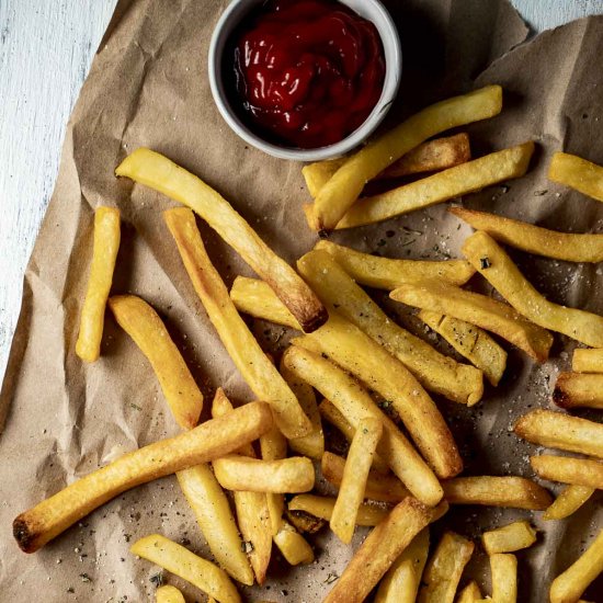 Air Fryer Frozen French Fries