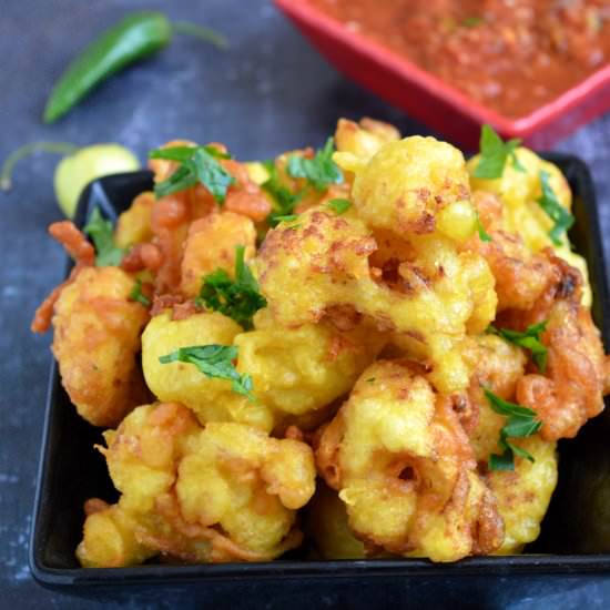 Beer Battered Cauliflower