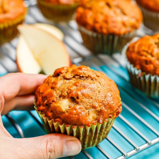 Apple cider muffins