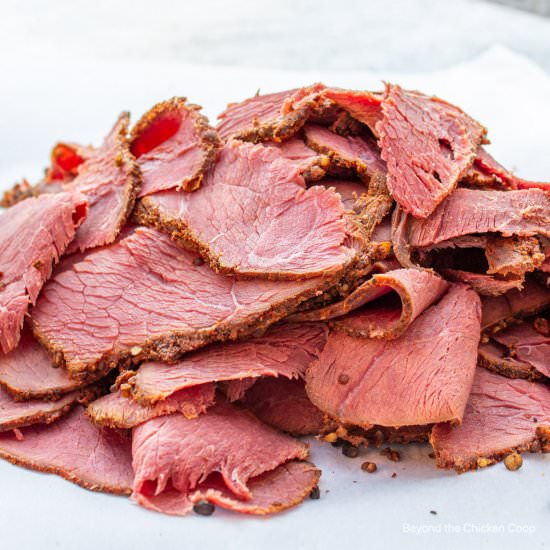 Homemade Pastrami