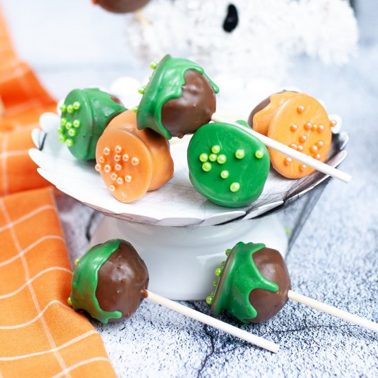 Witches Cauldron Cake Pops