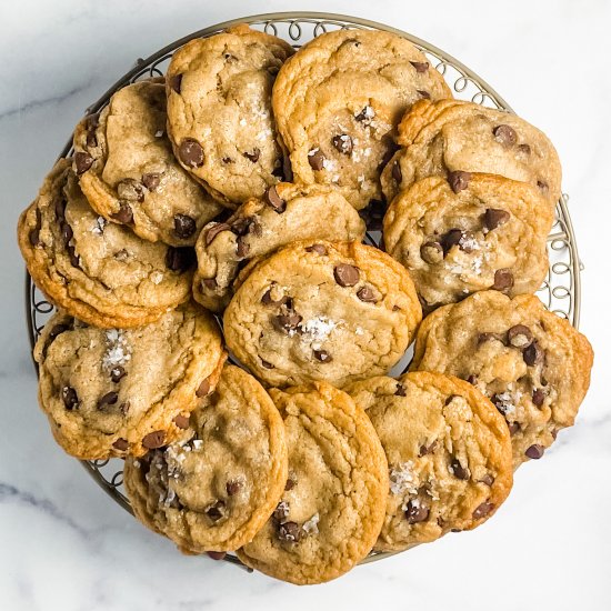 vegan chocolate chip cookies