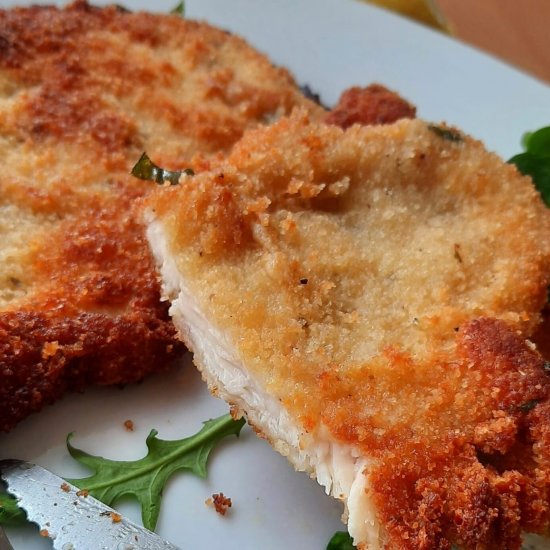 Crispy Chicken Cutlets