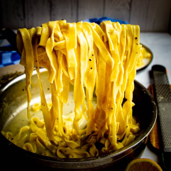 Buttery Smooth Tagliatelle – Cacio