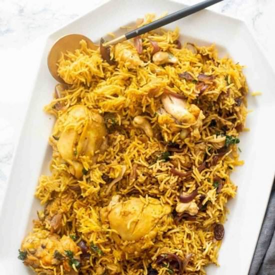 Instant Pot Chicken Biryani