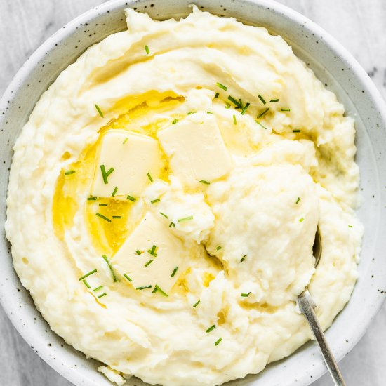 Mashed Potatoes with Cream Cheese