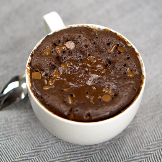 Easy Microwave Chocolate Mug Cake