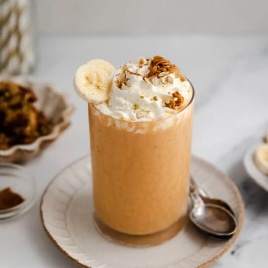 Healthy Pumpkin Pie Smoothie