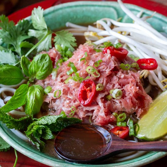 Gluten Free Pho Bo (Beef Pho)