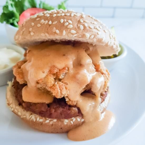 Mac & Cheese Burgers