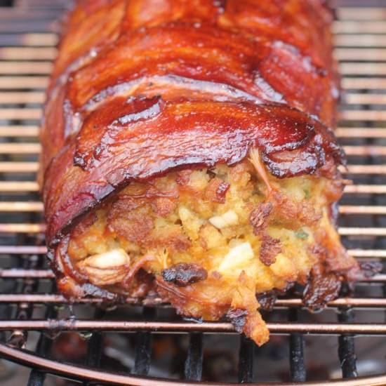 Bacon Wrapped Smoked Fatty