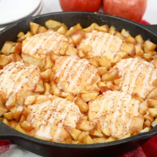 Apple Biscuit Skillet