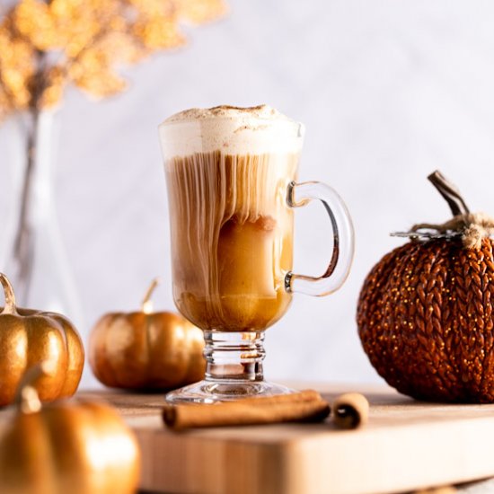 Chai Latte With Pumpkin Cold Foam