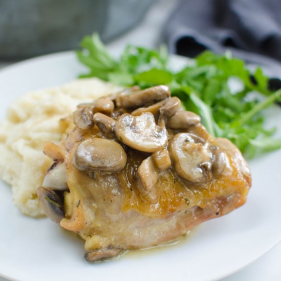 Chicken with Creamy Mushrooms