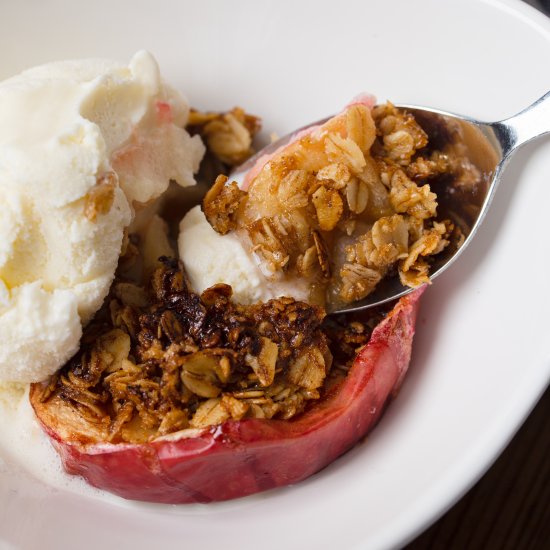 Air Fryer Baked Apples