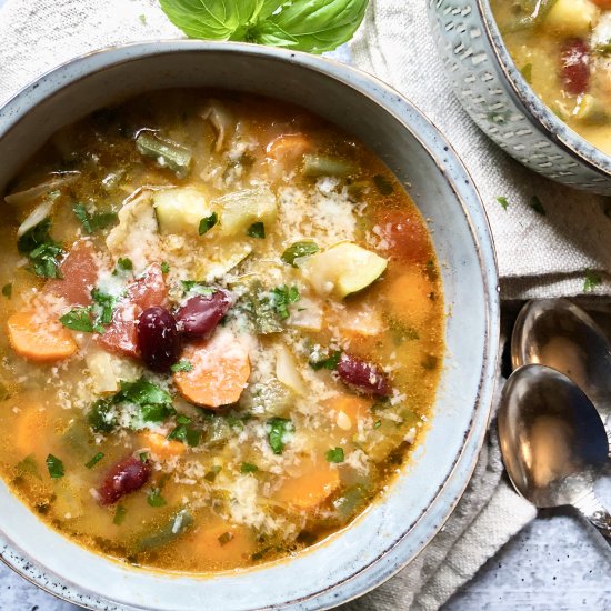 the ultimate hearty minestrone