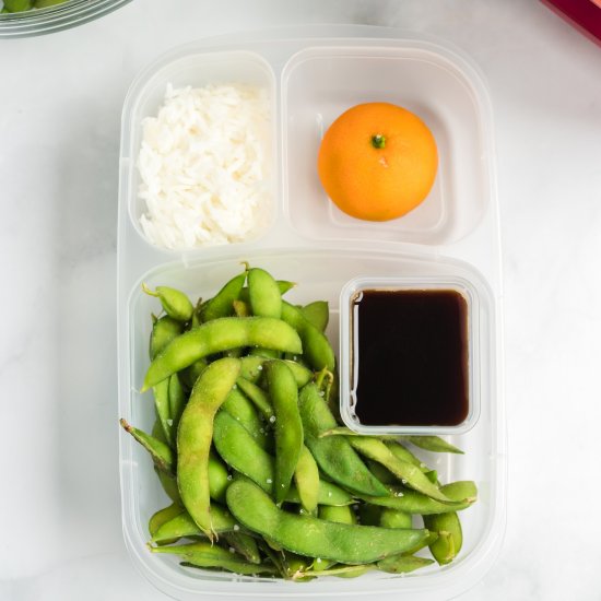 Edamame Easy Lunchbox Idea