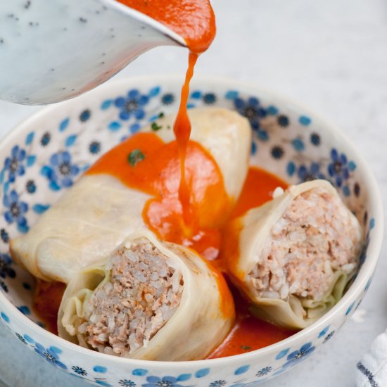 golabki stuffed cabbage rolls